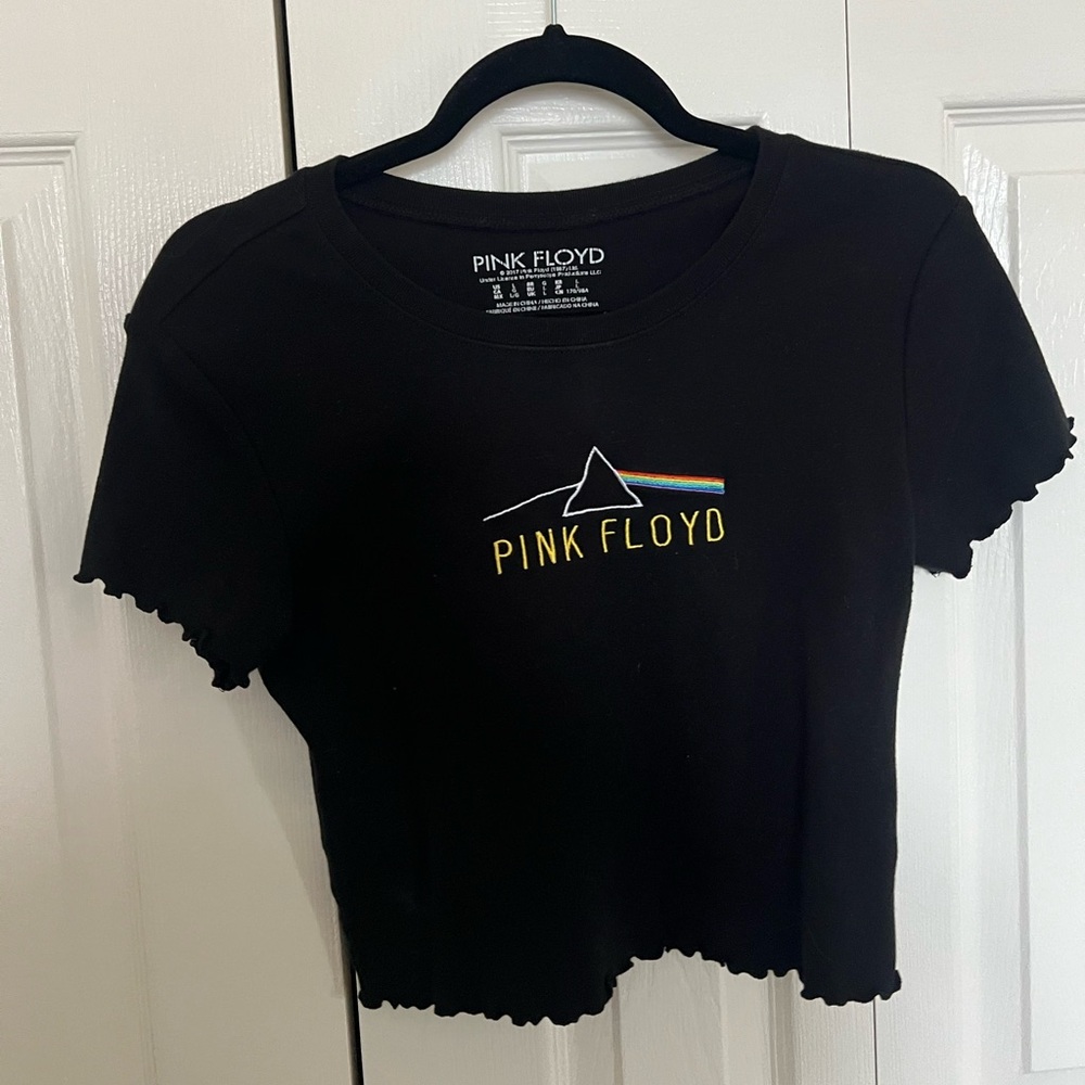 CROPPED PINK FLOYD TEE